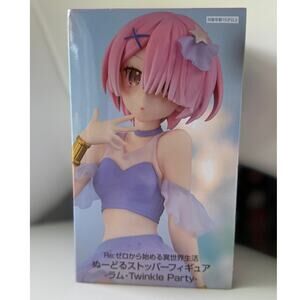 NIB | Zero Starting Life in Another World Ram Twinkle Party Noodle Stopper